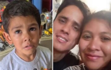 Detuvieron a la madre de Ángel y a su padrastro por la muerte del nene de 4 años: “20 golpes en la cabeza”