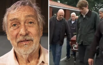 El último adiós a Luis Brandoni: despiden sus restos en el cementerio de la Chacarita