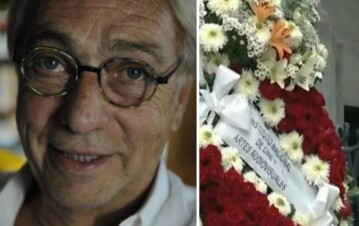 Dolor en el espectáculo: despiden los restos de Luis Brandoni en la Legislatura porteña