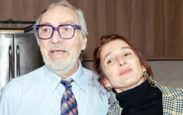 Dolor por Luis Brandoni: su historia de amor con Saula Benavente, su novia 33 años menor que lo acompañó hasta el final