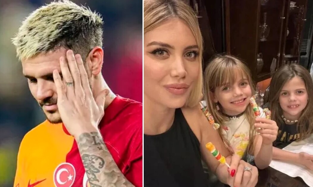 ¡De mal en peor! La dura noticia relacionada con sus hijas que hundió a Mauro Icardi en su guerra con Wanda Nara