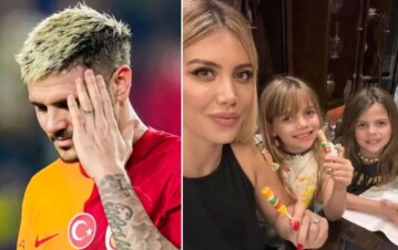 ¡De mal en peor! La dura noticia relacionada con sus hijas que hundió a Mauro Icardi en su guerra con Wanda Nara