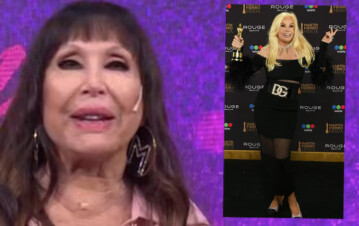 Moria Casán fue fatal con el look de Susana Giménez en el Martín Fierro de Moda y explotó la guerra de divas: "Da Mamá Cora"