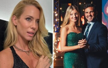 Nicole Neumann se metió en la fiesta de 15 que Fabián Cubero le hizo a su hija Allegra: las fotos de la polémica