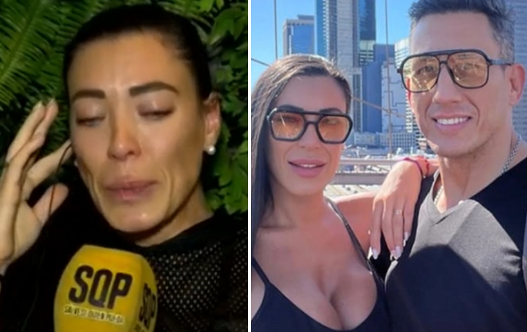 Fuerte video: Pamela Pombo sufrió una terrible golpiza en manos de su ex, el rugbier Martín Albacete