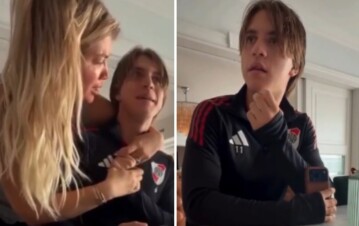 Wanda Nara rompió en llanto frente su hijo Valentino López: el impactante video