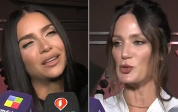¡Imágenes letales! Lo que nadie mostró del momento en que Paula Chaves ignora a Zaira Nara delante de todos