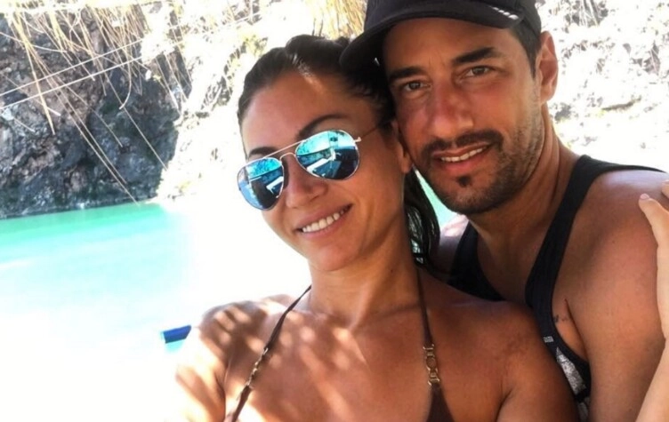 Adabel Guerrero y Martín Lamela. (Instagram)