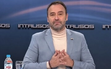 Adrián Pallares, en Intrusos (captura de pantalla)