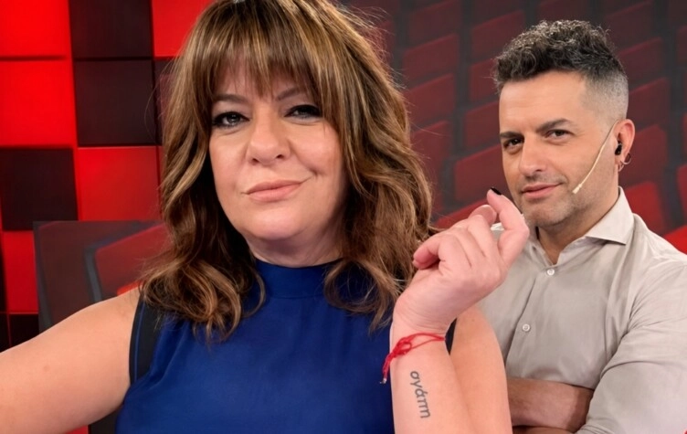 Andrea Taboada y Ángel de Brito, en LAM. (Instagram)