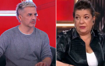 Fernanda Iglesias contó el oscuro secreto de la pelea de Ángel de Brito y Andrea Taboada