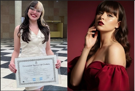 CANDELARIA ES UNA BELLA JOVEN QUE SE RECIBIO DE LICENCIADA EN TEATRO EN LA UNIVERSIDAD NACIONAL DE CORDOBA. 
