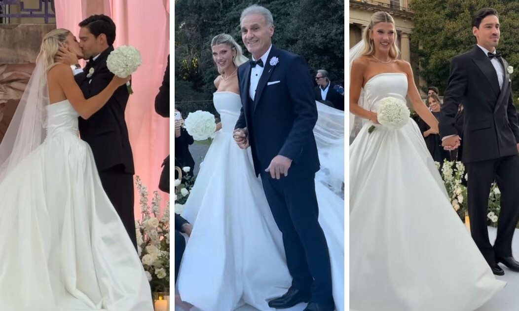Así se casó Cande Ruggeri con Nicolás Maccari: lujo, emoción y todas las fotos de la fiesta