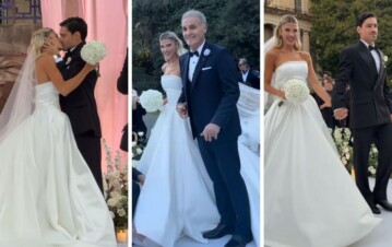 Así se casó Cande Ruggeri con Nicolás Maccari: lujo, emoción y todas las fotos de la fiesta