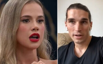 Piñas, gritos y policía: el novio de Cinzia hizo un escándalo en la puerta de Gran Hermano por el accidente