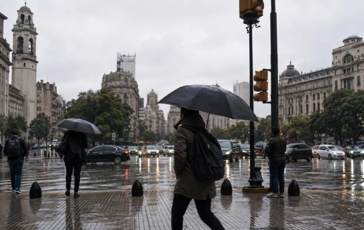Clima en Buenos Aires: cuándo terminan las lluvias y cómo estará el fin de semana
