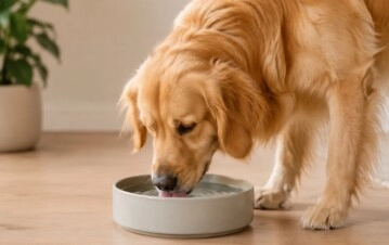 Cómo tenés que limpiar el bebedero de tu perro