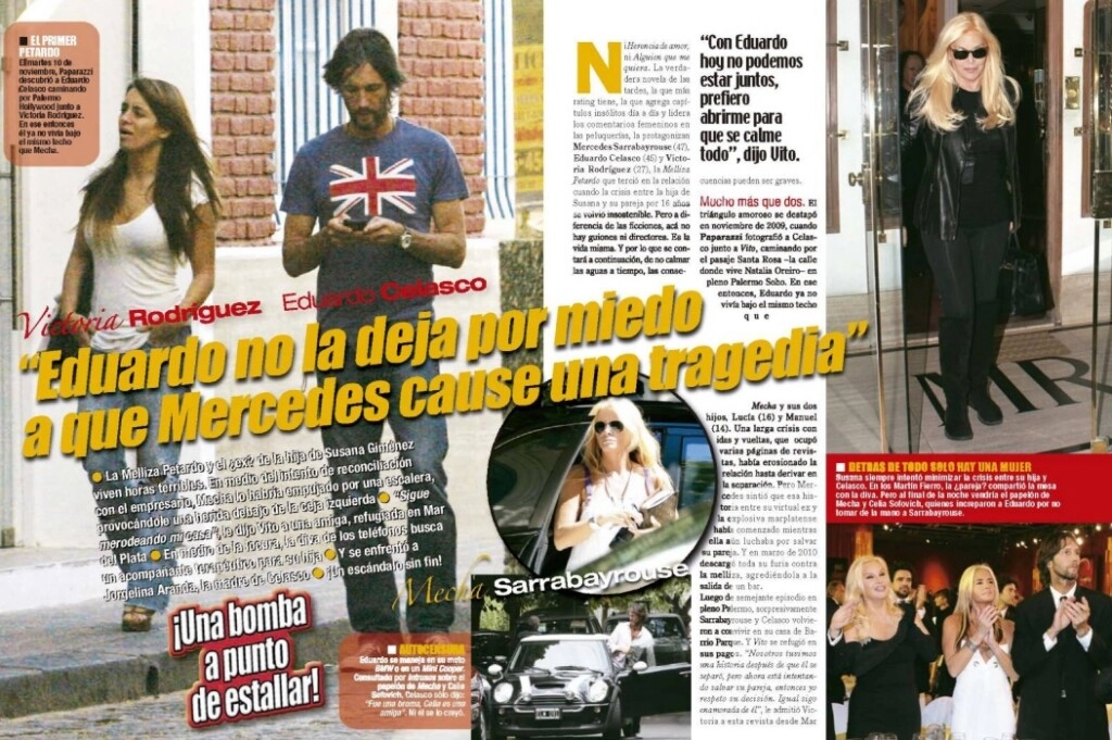 ASI REFLEJO PAPARAZZI AQUEL ESCANDALO. ALGUNOS DECIAN QUE CELASCO, CON LA BANDERA BRITANICA EN SU REMERA, UNA RECRIMINACION MERECIA.
