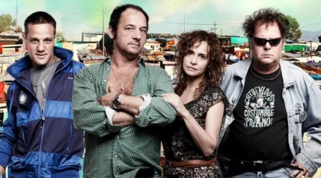 De la Serna en El Puntero, con Julio Chávez, Gabriela Toscano y Luis Luque.