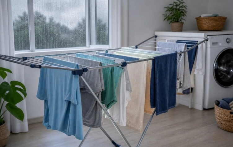 El truco poco conocido para que la ropa se seque más rápido en casa
