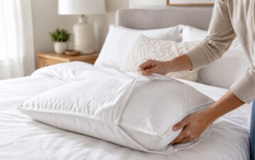 El truco viral que ayuda a que tus almohadas duren más y se mantengan limpias