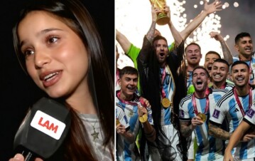 El enojo de Emilia Mernes por su romance clandestino con un futbolista figura de la Selección argentina