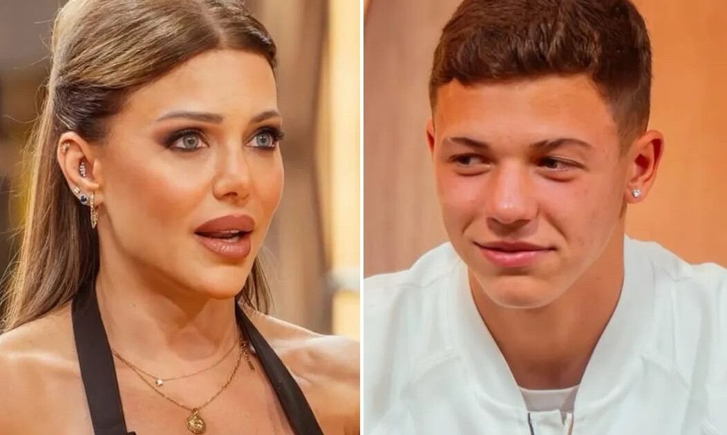 Dramático: Evangelina Anderson y su hijo Bastian quedaron afectados por un ataque en un partido de fútbol