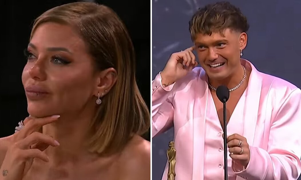 La fuerte actitud de Evangelina Anderson con Ian Lucas luego de ganar su Martín Fierro