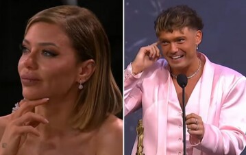 La fuerte actitud de Evangelina Anderson con Ian Lucas luego de ganar su Martín Fierro