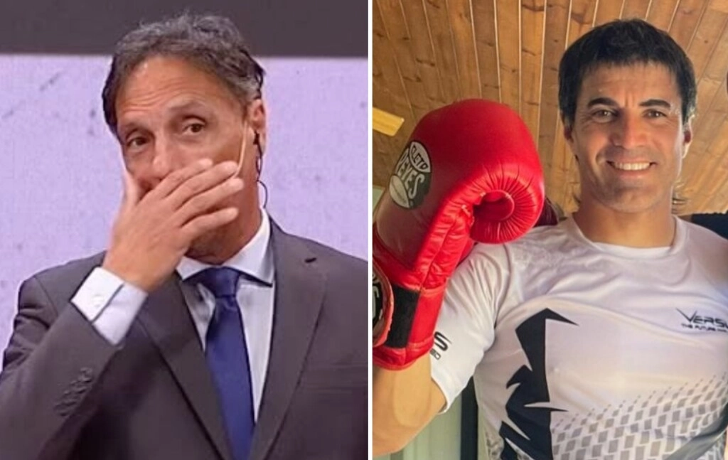 Gustavo López e Ignacio Malcorra, quien también entrena boxeo. (Captura de pantalla e Instagram)