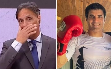 Gustavo López e Ignacio Malcorra, quien también entrena boxeo. (Captura de pantalla e Instagram)