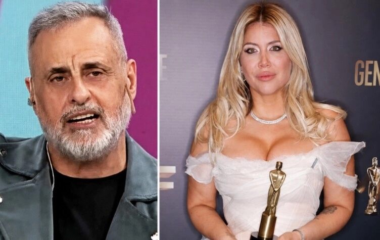 Jorge Rial y Wanda Nara
