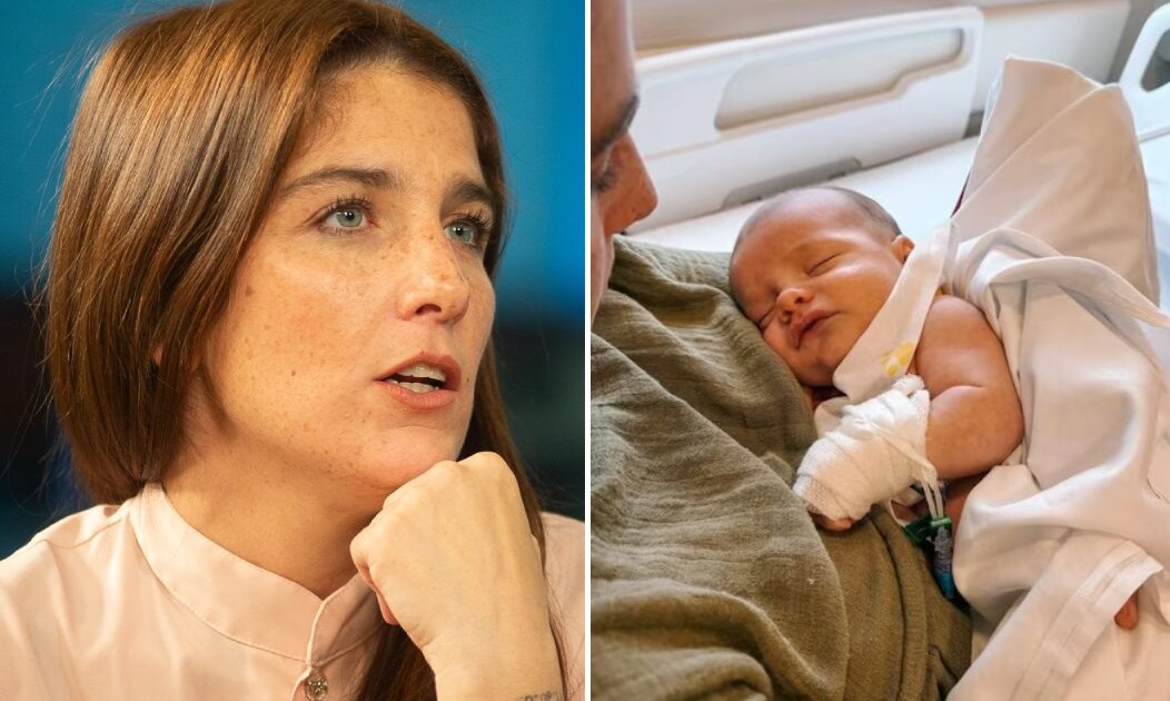 Juana Repetto mostró cómo está su bebé tras la operación de urgencia que le tocó atravesar
