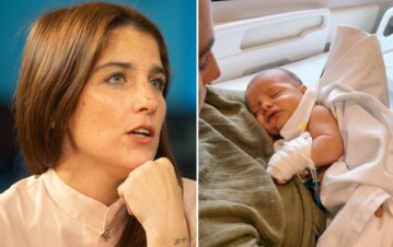 Juana Repetto mostró cómo está su bebé tras la operación de urgencia que le tocó atravesar