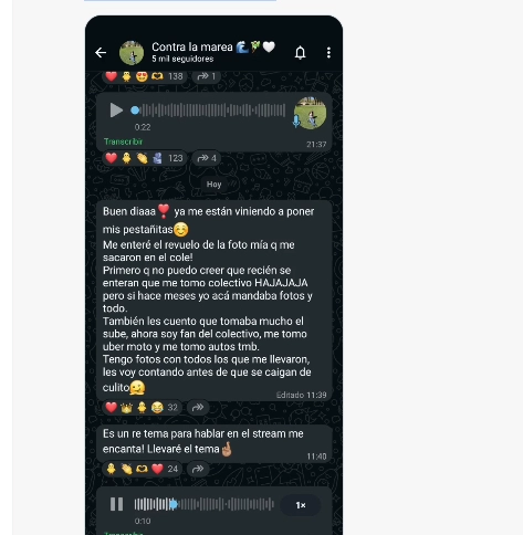 LO QUE DIJO LUZ DE LA POLEMICA.