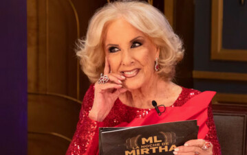 La famosa que confirmó en lo de Mirtha Legrand que está de novia, viviendo un apasionado romance: "Estoy enamorada"