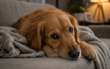 La señal silenciosa de tu perro que indica que está triste y muchos confunden con calma