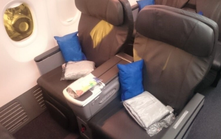 Los pasajeros tuvieron sexo en la clase ejecutiva del avión.