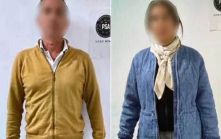Los pasajeros que tuvieron sexo en el avión. (Foto: PSA)