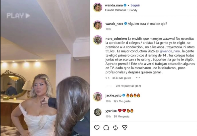 EL MENSAJE DE LA MAMA DE WANDA PARA DEFENDER A SU HIJA.