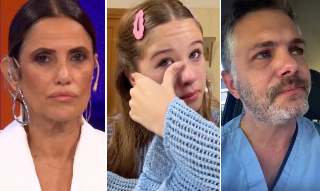 El llanto de Giovanna, la hija de María Fernanda Callejón, que sacudió a todos en medio del juicio con Ricky Diotto