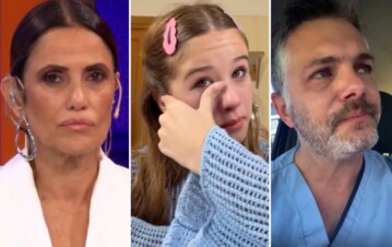 El llanto de Giovanna, la hija de María Fernanda Callejón, que sacudió a todos en medio del juicio con Ricky Diotto