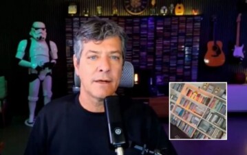 Así es la increíble casa de Mario Pergolini: un sótano retro, objetos de colección y una impactante biblioteca