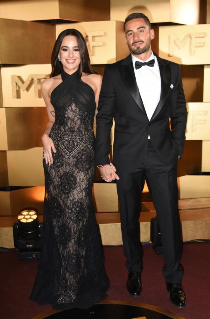 Flor Jazmín Peña y Nico Occhiato.