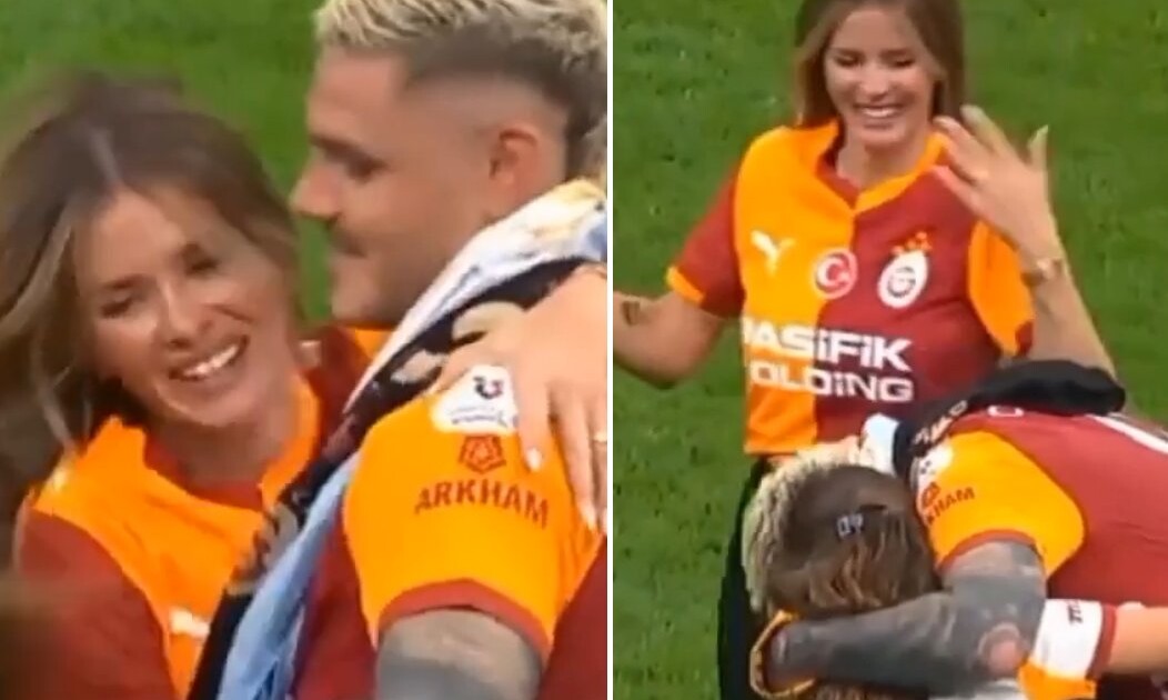 Se volvió loca: el video del festejo de la China Suárez con Mauro Icardi por el Galatasaray campeón en Turquía