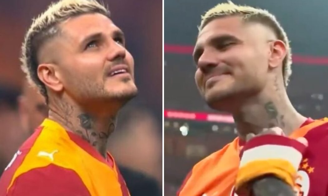 ¿Se va? El video de Mauro Icardi llorando tras salir campeón en Turquía con el Galatasaray