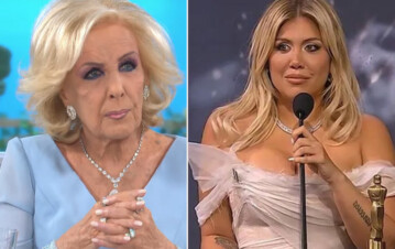 Mirtha Legrand contó el secreto de Wanda Nara y su escandaloso Martín Fierro: “Fue un arreglo”
