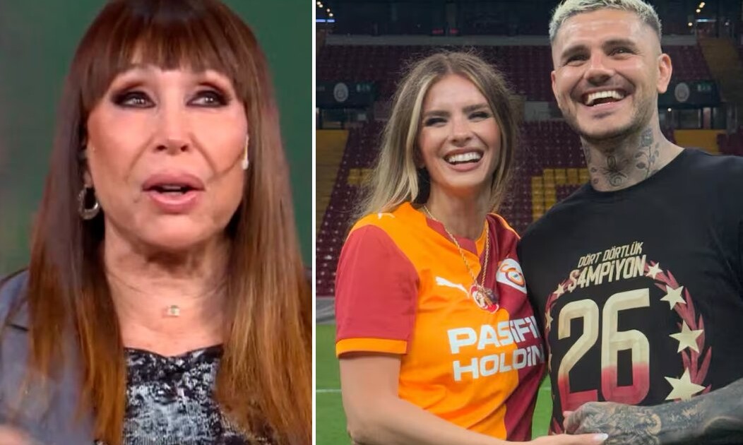 Moria Casán se acordó de Wanda Nara al ver a la China Suárez festejando con Mauro Icardi en Turquía: “Mirá la zorrita”