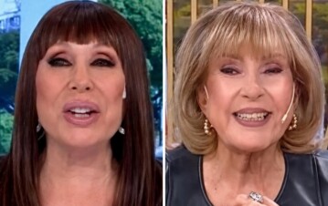Moria Casán y Georgina Barbarossa juntas en un duplex histórico de Telefe y El Trece: "Estuve muy enojada con vos"