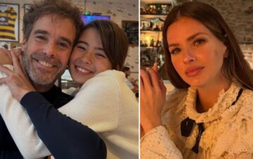 El plan de Nicolás Cabré con su hija Rufina antes de la llegada de la China Suárez a la Argentina